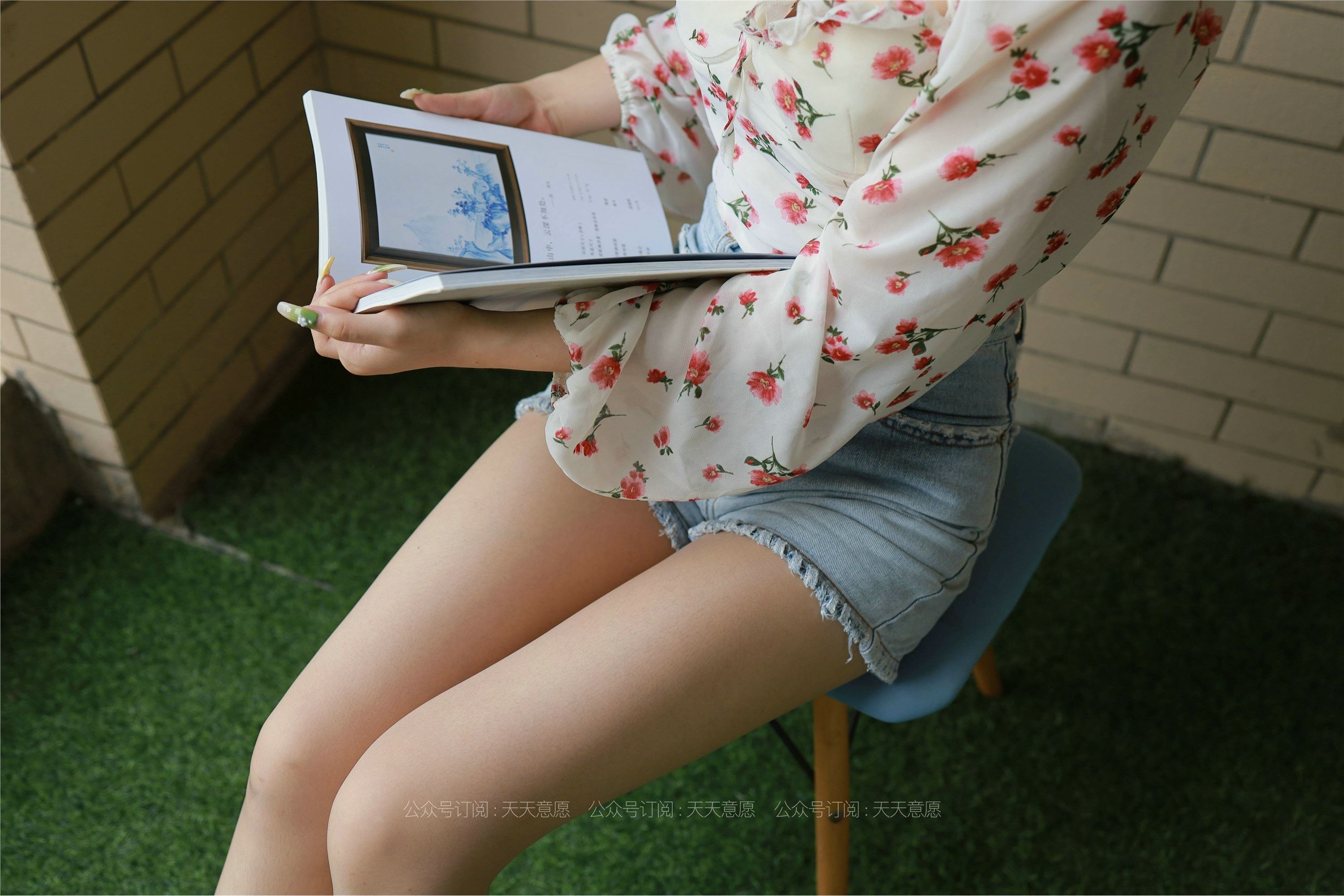 IESS异思趣向  2021.07.03 丝享家850：可可《法式碎花裙》